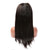 100% Virgin Full Lace 1B Natural Black Wig - Straight - MrWeave.com