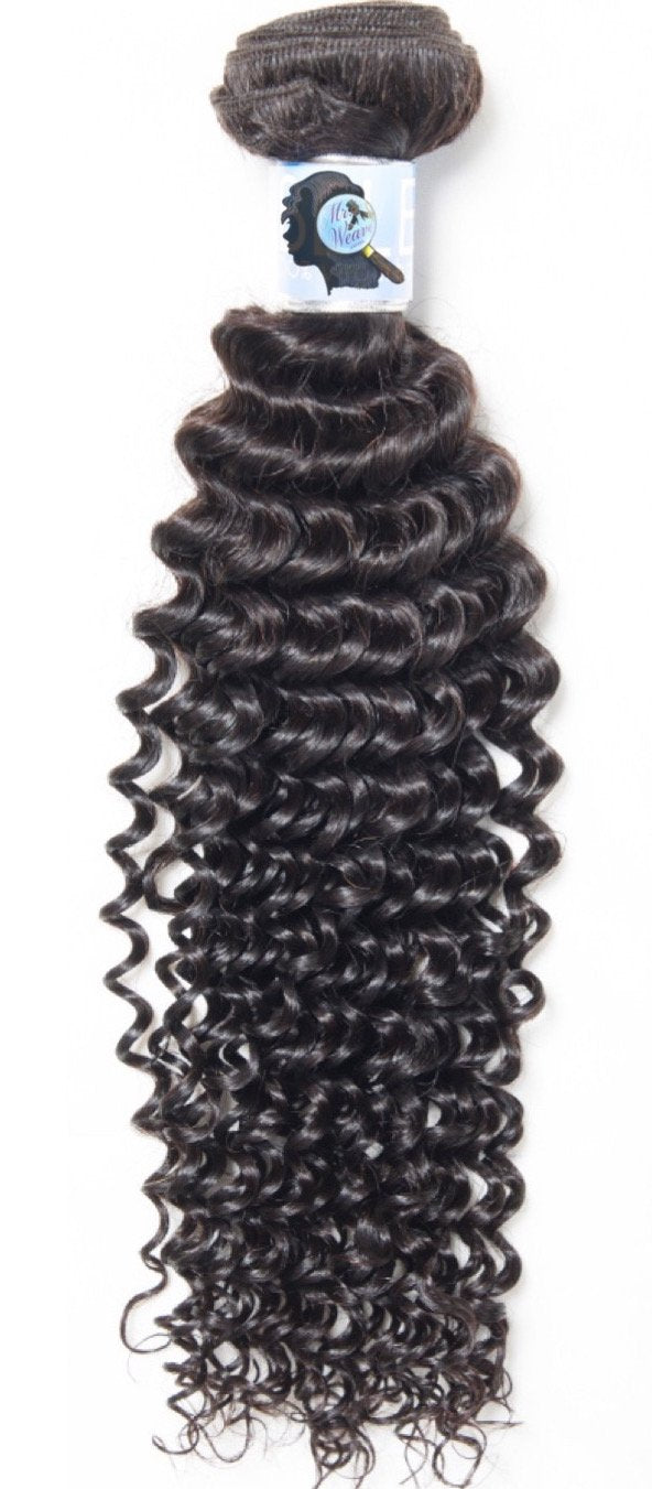 Single Bundle Prices for 100% (CURLY WAVE) 7A Virgin Brazilian Hair